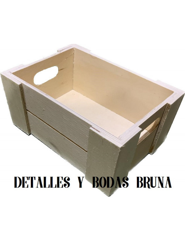 Caja de Madera Natural