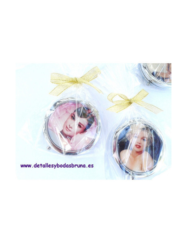 Espejo Vintage Audrey y Marilyn