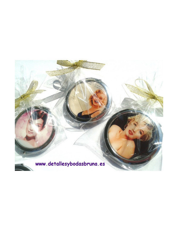 Espejo Vintage Audrey y Marilyn