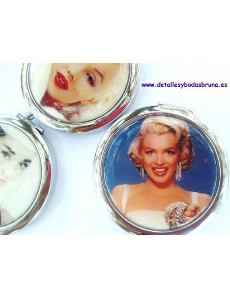 Espejo Vintage Audrey y Marilyn