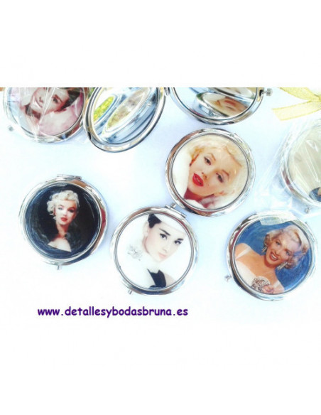 Espejo Vintage Audrey y Marilyn