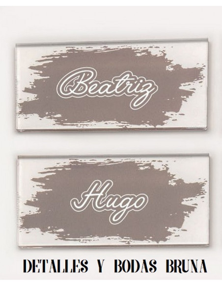 Marcasitios de Metacrilato Colores a elegir