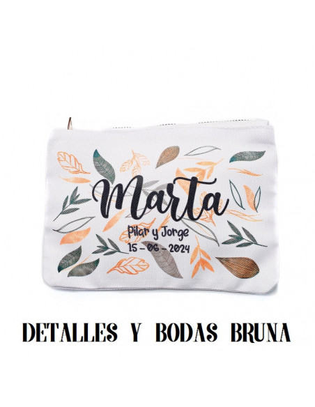 Neceser Personalizado Hojas