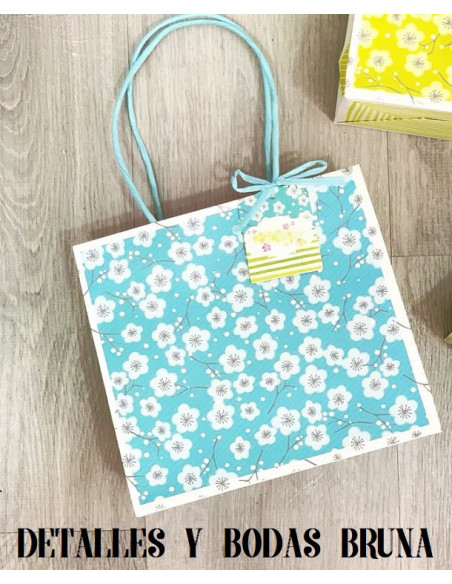 Bolsa con asa Flor de Almendro