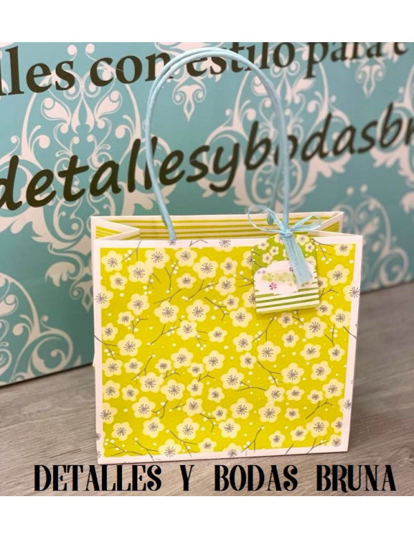 Bolsa con asa Flor de Almendro