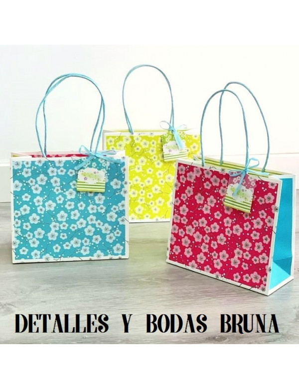 Bolsa con asa Flor de Almendro