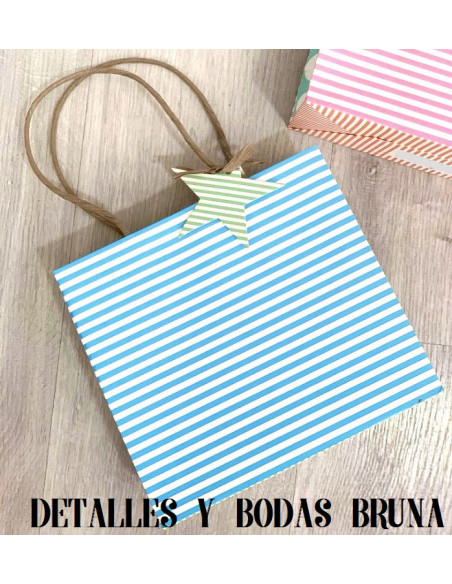 Bolsa con Asa Rayas Estrella