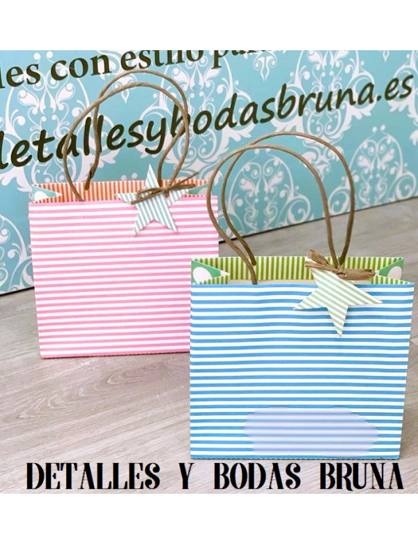 Bolsa con Asa Rayas Estrella