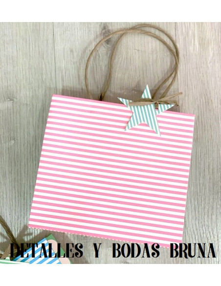 Bolsa con Asa Rayas Estrella