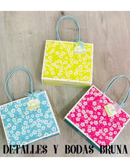 Bolsa con asa Flor de Almendro