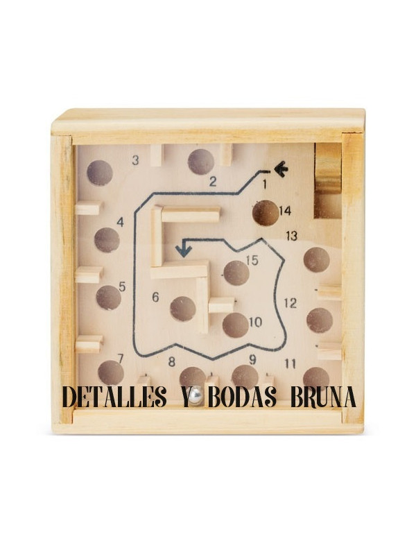 Juego de Habilidad Laberinto de Madera