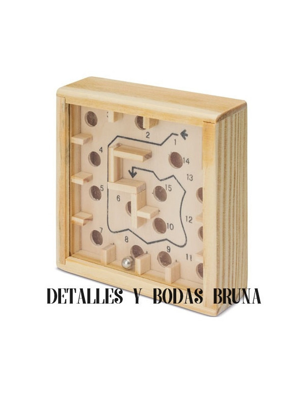 Juego de Habilidad Laberinto de Madera