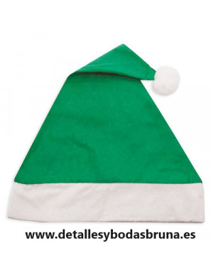 Gorro de Navidad Verde Adulto