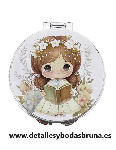 Espejo para Comunión Niña Libro