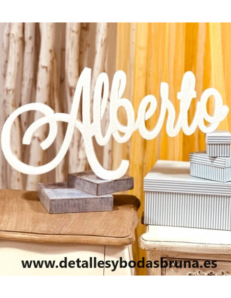 Letras en Corcho para Comunion y Bautizo