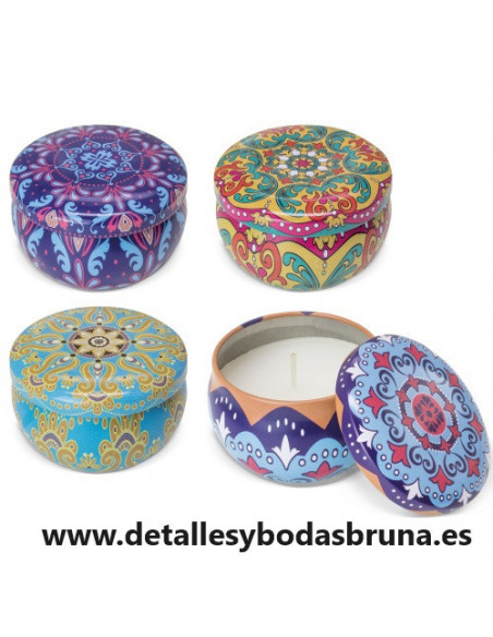 Velas Aromáticas Arabescas 12u