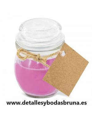 Vela Aromática Rosa