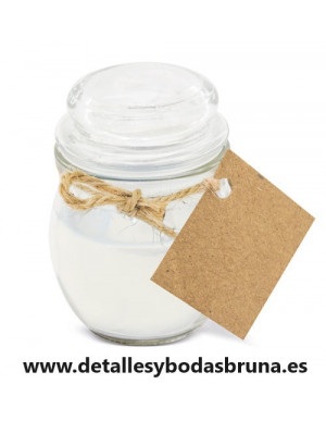 Vela Aromática Bombonera Blanca 25 unidades