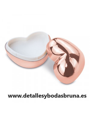 Bálsamo Labial Corazón Oro Rosa