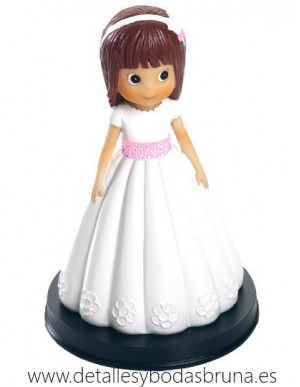 Figura Niña de Comunión Pelo Corto