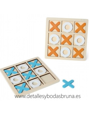 Juego Tres en Raya Colores