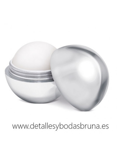 Bálsamo Labial Bola Plata