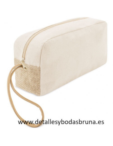 Neceser Lino y Yute asa