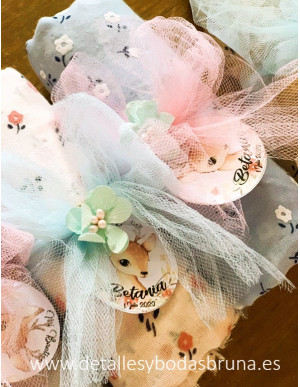 Tarjetas Personalizadas Bautizo Ciervo