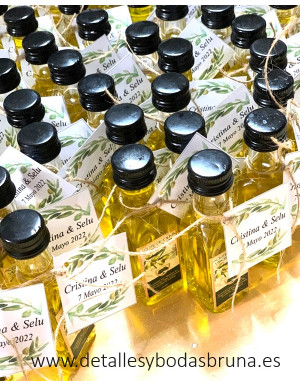Botellitas de Aceite de Oliva Personalizadas 20 ml
