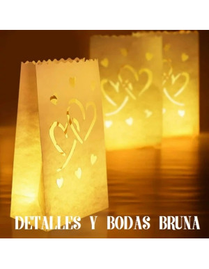 Luminarias Corazones
