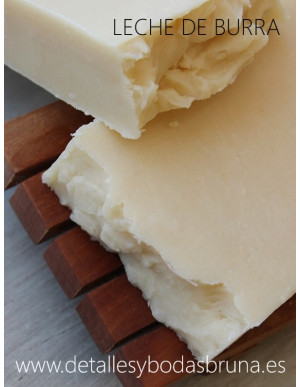 Jabón Leche de Burra Personalizado