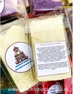 Jabón Leche de Burra Personalizado 2