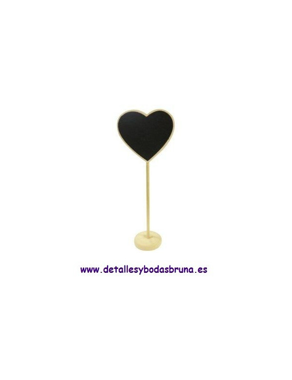 Pizarra Corazón con peana