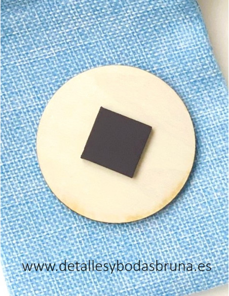 Imán de Madera Personalizado Cuento