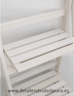 Estantería Blanca Vintage Alta 2