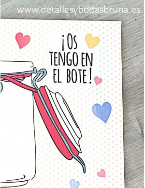 Árbol de Huellas Tarro Corazones 2