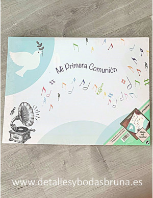 Árbol de Huellas Comunión Paloma