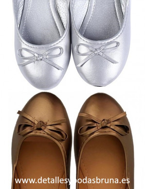 Bailarinas Clasicas Lisas de Colores