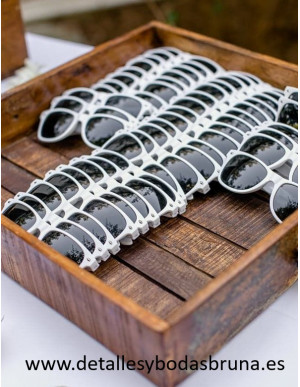Gafas de Sol para Boda Blancas 2