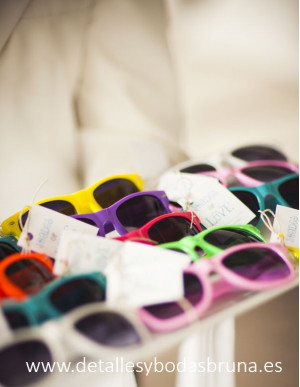 Gafas de Sol Lila para Boda