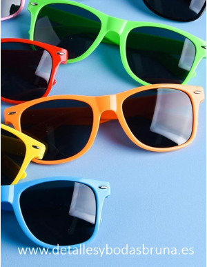 Gafas de Sol para Boda Naranja