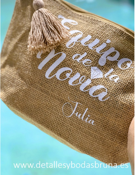 Neceser Equipo de la Novia Personalizado