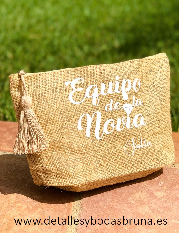 Neceser Equipo de la Novia Personalizado