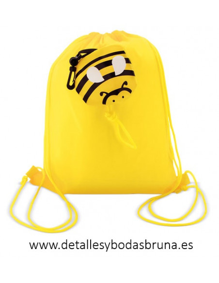 Mochila Abeja Bolsa Plegable