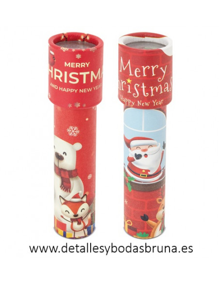 Caleidoscopio Navidad 4 unidades