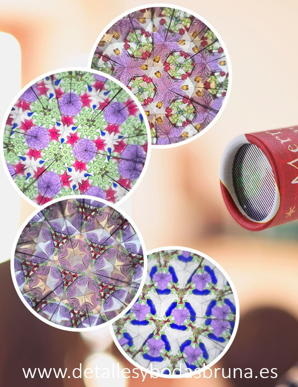 Caleidoscopio Navidad 4 unidades