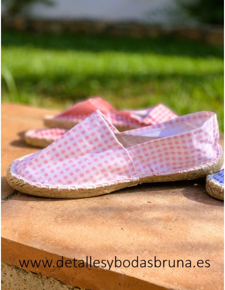 Alpargatas Cuadros Vichy