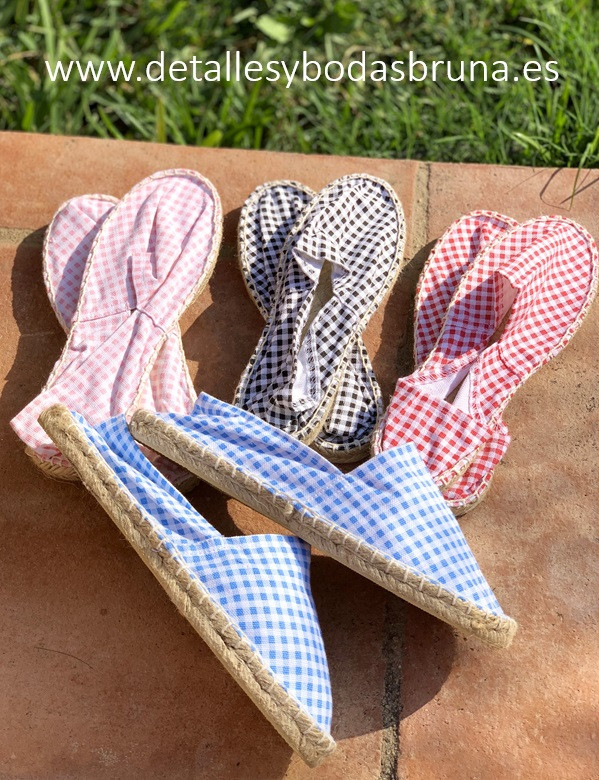 Alpargatas Cuadros Vichy