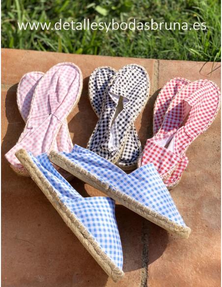 Alpargatas Cuadros Vichy