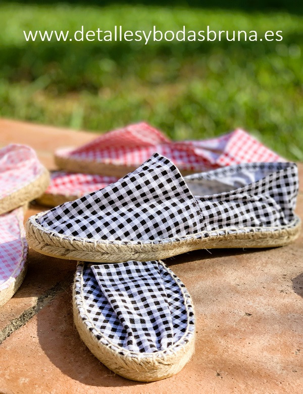 Alpargatas Cuadros Vichy